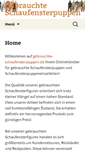 Mobile Screenshot of gebrauchte-schaufensterpuppen.de